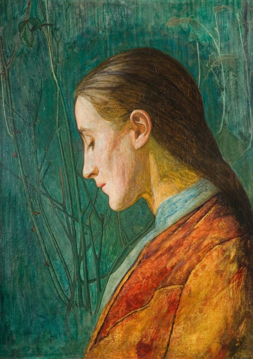 Portret žene srednjih godina s kratkom kosom